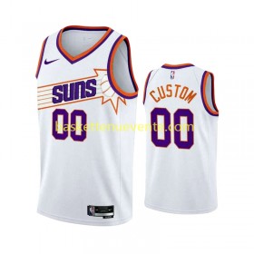 Maillot Basket Phoenix Suns Personnalisé ASSOCIATION EDITION 2023-2024 Blanc Swingman - Enfant